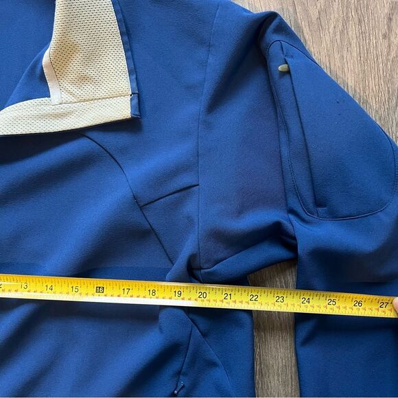 Salomon Blue Zip Up Jacket Men's size Medium - Picture 9 of 10